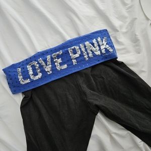 Vs Pink full length cotton leggings